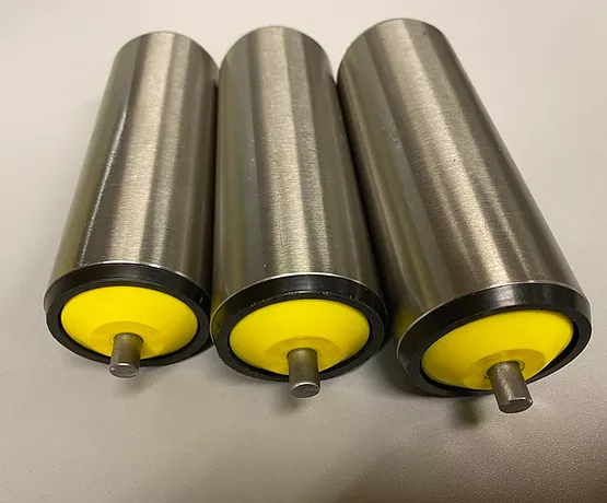 Inox valji z plastičnim ohišjem in vzmet